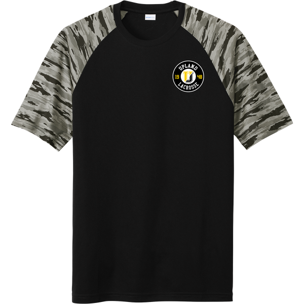 Upland Lacrosse Drift Camo Colorblock Tee