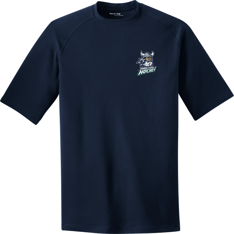 Hard Edge Hockey PosiCharge Tri-Blend Wicking Raglan Tee