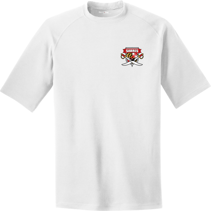 SOMD Sabres PosiCharge Tri-Blend Wicking Raglan Tee