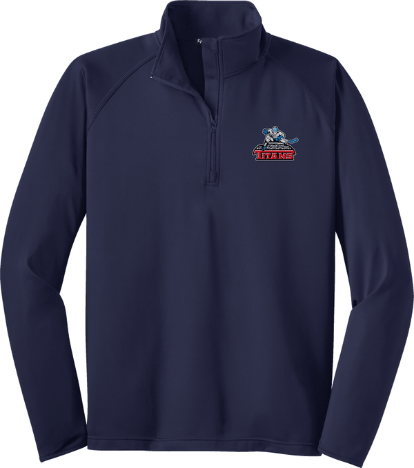 NJ Titans Sport-Wick Stretch 1/4-Zip Pullover