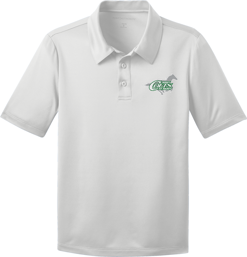 NJ Colts Youth Silk Touch Performance Polo