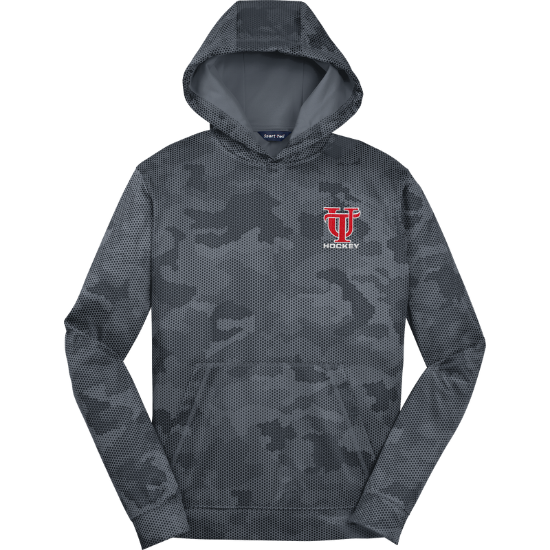 University of Tampa Youth Sport-Wick CamoHex Fleece Hooded Pullover