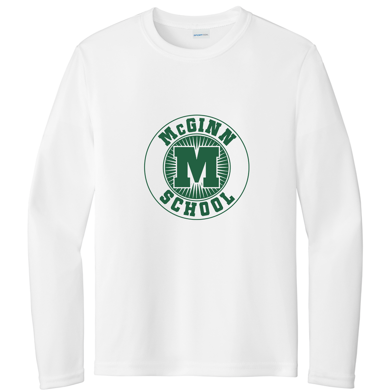 McGinn Elementary Youth Long Sleeve PosiCharge Competitor Tee